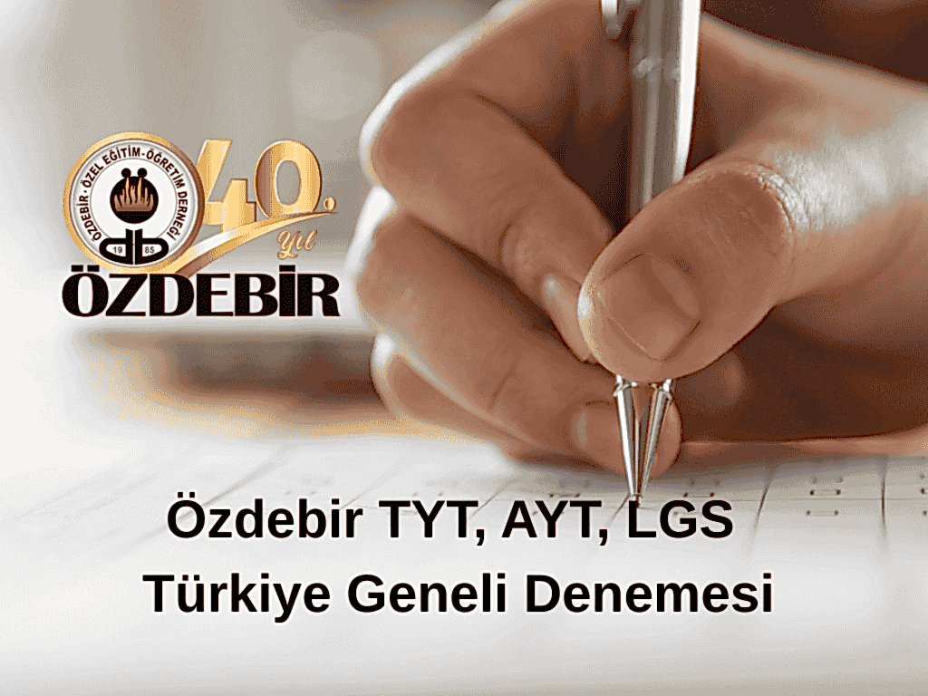Bu yazımızda Özdebir Deneme Sınavına (TYT, AYT, LGS) nerede ve nasıl girebileceğiniz hakkında kapsamlı bilgi vereceğiz. Sınava başvuru için de ayrıca anlatacağız
