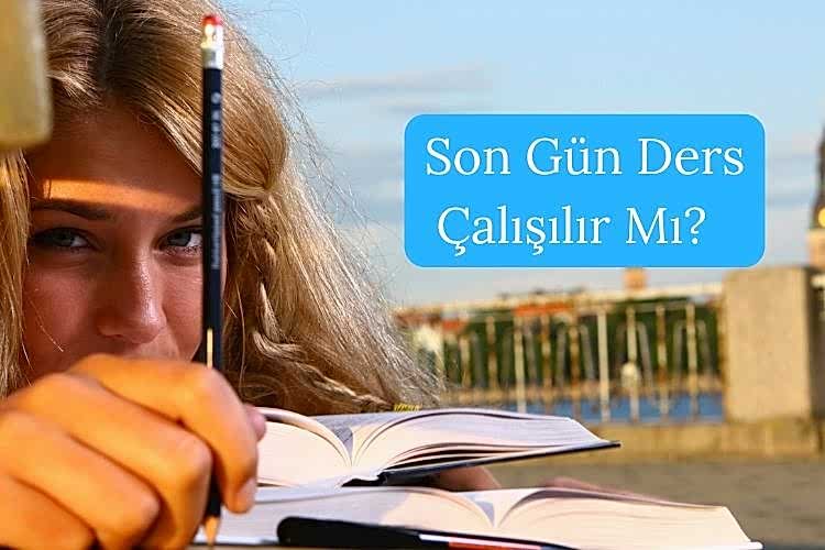 Sınava son gün çalışma konusunda bilgi verdiğimiz blog yazımızda YKS ve LGS de sınava neler yapılabileceğinden bahsediyoruz.